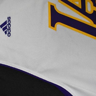 Lakers Adidas Swingman Jersey Gasol #16. Warehouse Dirt Spots - NWT Size XXL