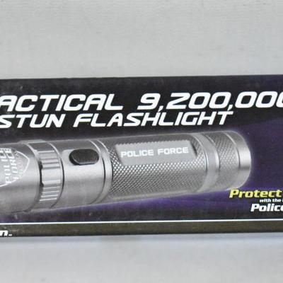 Tactical Stun Flashlight Self Protection - New