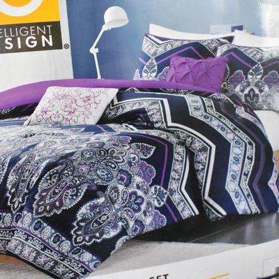 Intelligent Design Twin XL Blakely Comforter Bedding Set - New