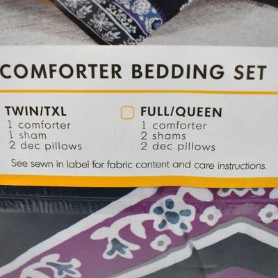 Intelligent Design Twin XL Blakely Comforter Bedding Set - New