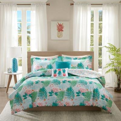 Intelligent Design Full/Queen 5pc Tropical Comforter Bedding Set - New