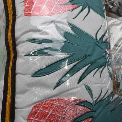 Intelligent Design Full/Queen 5pc Tropical Comforter Bedding Set - New
