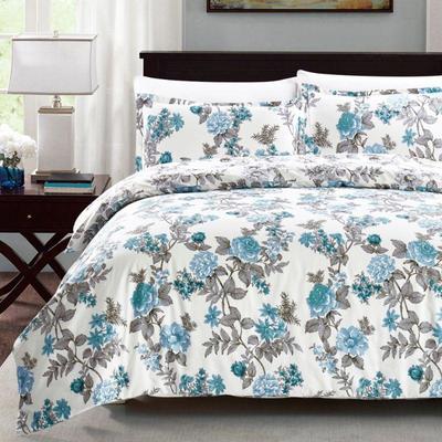 California Design Den Alpine Duvet Cover Set Cream, King 3 Piece - New