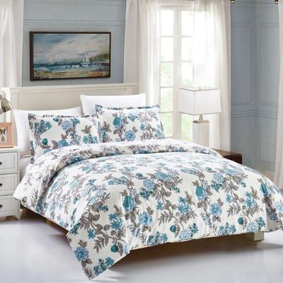 California Design Den Alpine Duvet Cover Set Cream, King 3 Piece - New