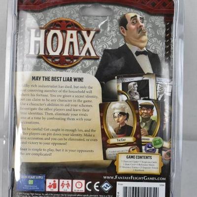 Hoax Strategy Board Game - New