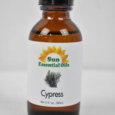 Sun Essential Oils, Cypress, 2 Ounces - New, Sealed