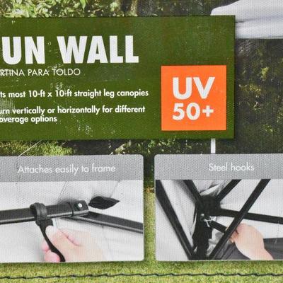 Ozark Trail Sun Wall ONLY for 10' x 10' Straight Leg Canopy / Gazebo - New