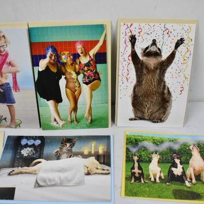 18 Different Greeting Cards with Envelopes - New