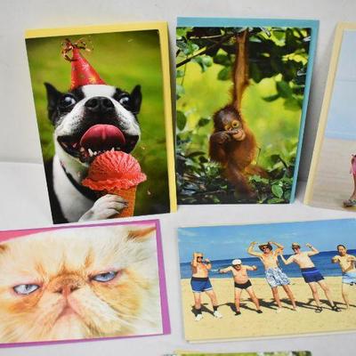 18 Different Greeting Cards with Envelopes - New