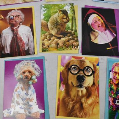 18 Different Greeting Cards with Envelopes - New