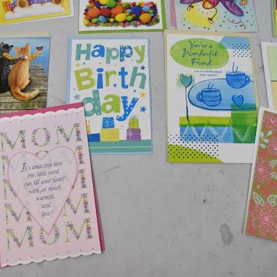 17 Different Greeting Cards with Envelopes - New