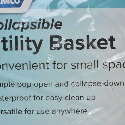 Collapsible Utility Laundry Basket Pop Up Storage Container by Camco - New