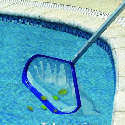 Mainstays Deluxe Leaf Rake Skimmer Net with Clip Handle - New