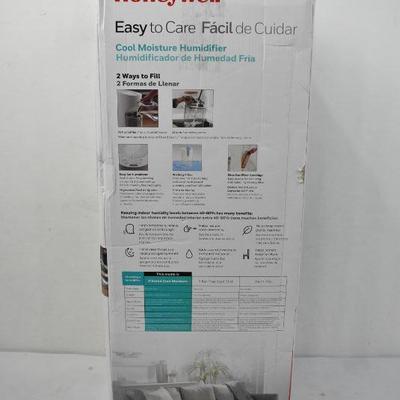 Honeywell Humidifier with 2 Ways to Fill - New, Open Box