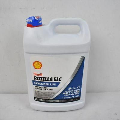 Shell Rotella ELC Antifreeze/Engine Coolant, 1 Gallon - New