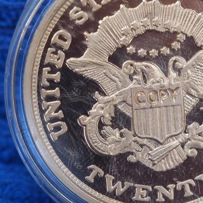 1849 Gold 20 Dollar Coin Copy Coin