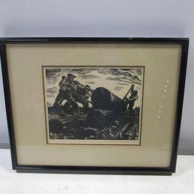 Lot 213 - Wood Cutters Picture