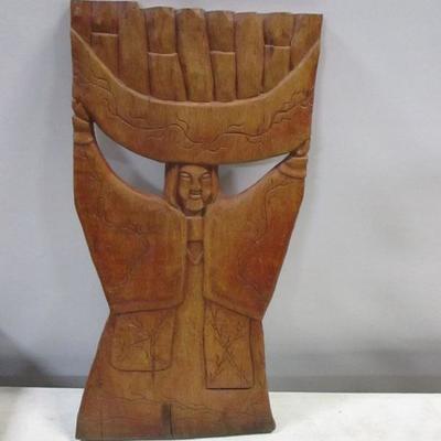 Lot 217 - Carved Figure