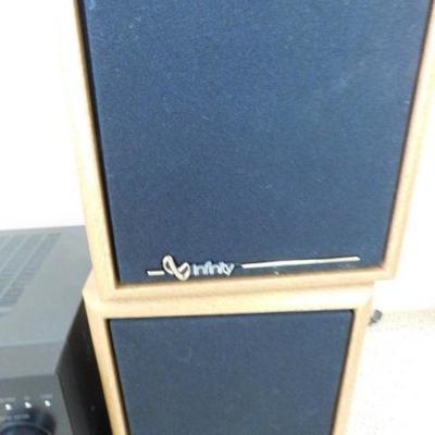 Sony Stereo with Cassette and CD Changer with Infinity Speakers