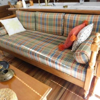 Maple Solid Wood Frame Day Bed 78"