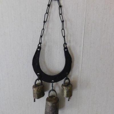 Horseshoe Collar with Brass Bells 13