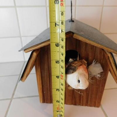 Hand Crafted Barn Birdhouse 7