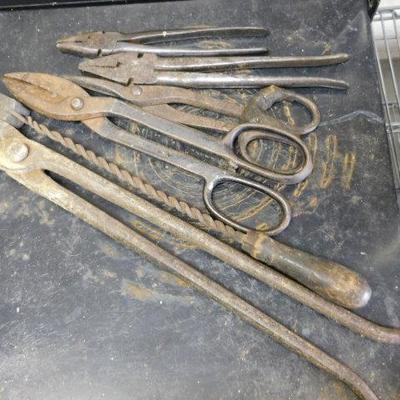 Collection of Metal Work and Commercial Pliers and Cutters