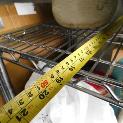 2 of 4:  Adjustable Metal Roll Shelving 48"x16"x75" (No Contents)