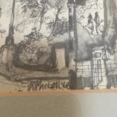 Lot 96 - W.J. Maskell Framed Artwork & More