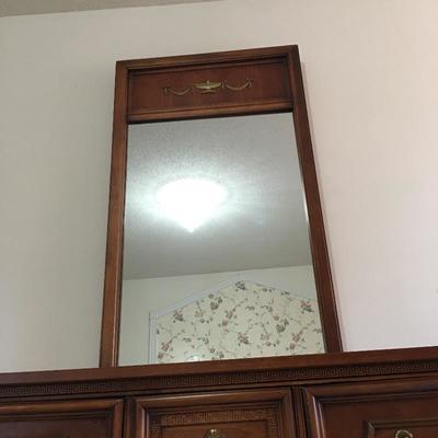 Lot 97 - Dresser & Mirror
