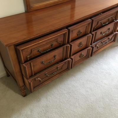 Lot 97 - Dresser & Mirror