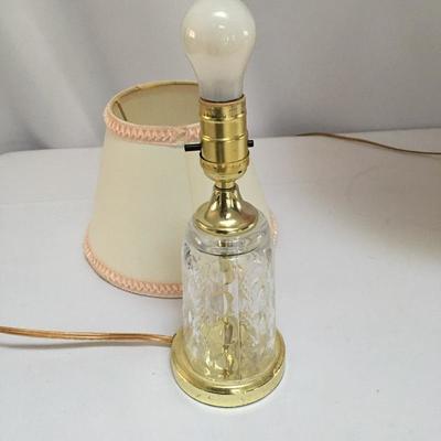 Lot 98 - Three Glass Lamps