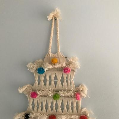 Lot 99 - MacramÃ© Christmas Tree