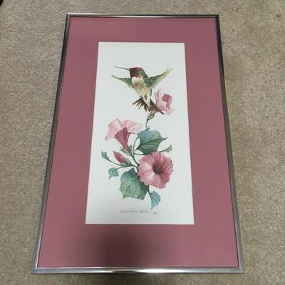Lot 101 - Carolyn Shores Wright Framed Artwork 