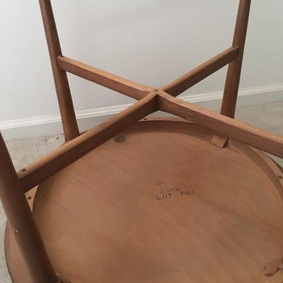 Lot 104 - Wooden Side Table