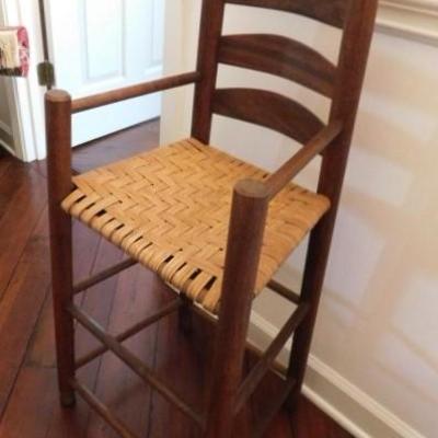 Antique Shaker Child's High Chair