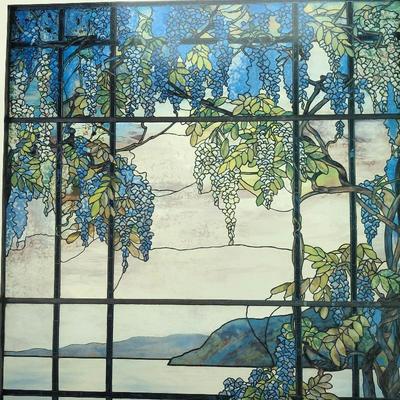 Lot 113- Impressionist and Tiffany Framed Art