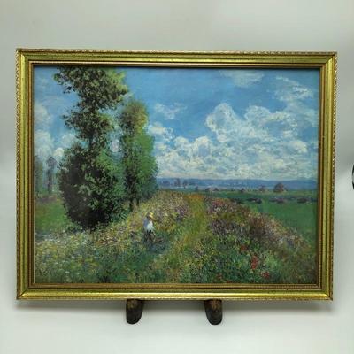 Lot 113- Impressionist and Tiffany Framed Art