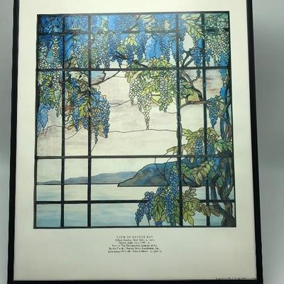 Lot 113- Impressionist and Tiffany Framed Art