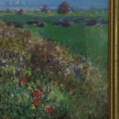 Lot 113- Impressionist and Tiffany Framed Art