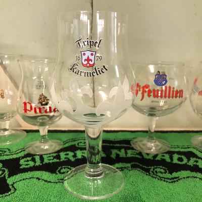 Lot 114- Beer Glasses