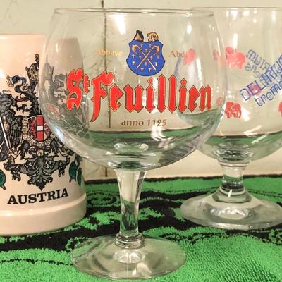 Lot 114- Beer Glasses