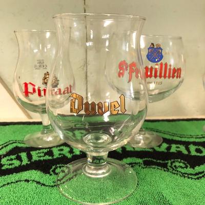 Lot 114- Beer Glasses