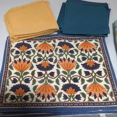 Lot 116- Table Linens & Coasters
