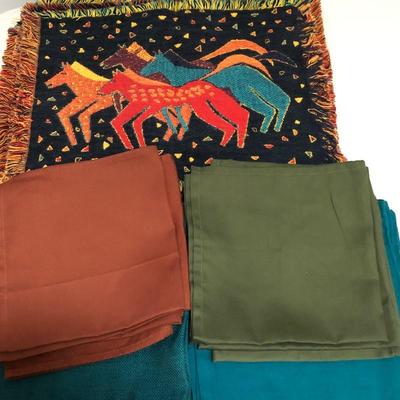 Lot 116- Table Linens & Coasters