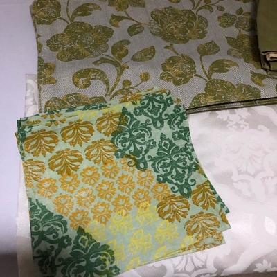 Lot 116- Table Linens & Coasters