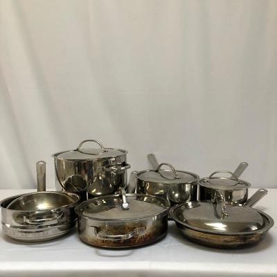 Lot 117- Cuisinart Pots & Pans