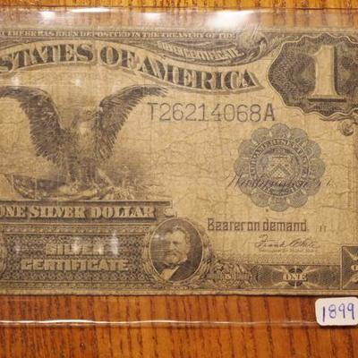 Silver Certificate 1899