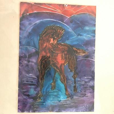 Lot 119- Copper Relief Art and More