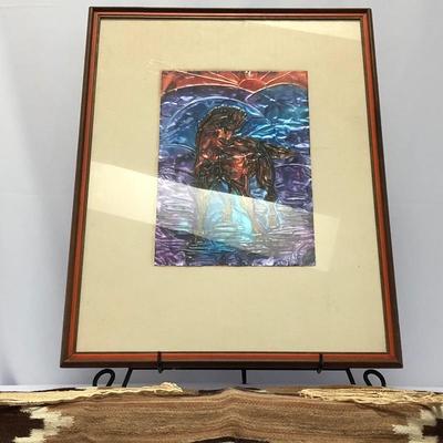 Lot 119- Copper Relief Art and More
